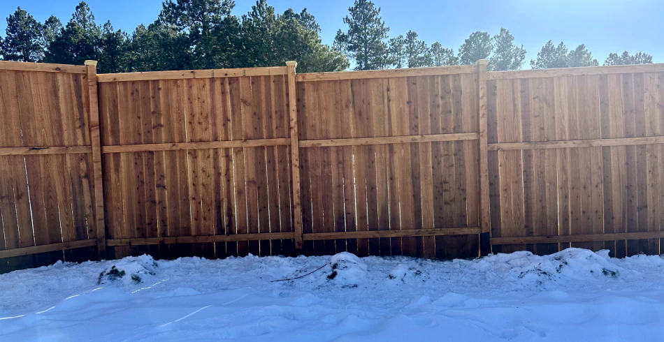 Wood Fence Installation